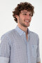Men's Light Blue Long Sleeve Shirt 50300203 -Vr003 - 2