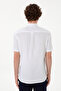 Men's White Short Sleeve Shirt 50305707 -Vr013 - 5