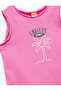 Cotton Sleeveless Printed Crew Neck Tank Top - 3