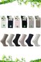 Women's Bamboo Multi-Colored Socks Diabetic Sugar Socks Non-Squeezing Socks 6-Pack
