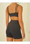 Paria Cross Detail Sport Black Crop - 6