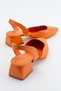 Women's High Heel Shoes Oranj Skin - 4