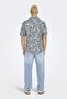 قميص ONSBUD LIFE SS SLIM AOP VISC/LIN - 7
