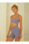 Paria Cross Detail Sport Lilac Crop - 2