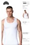 Silver Men's Combed Cotton Undershirt White 6 Pieces - 4