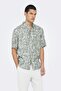 قميص ONSBUD LIFE SS SLIM AOP VISC/LIN