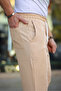 Linen Fabric Trousers - 3