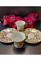 Geometry Porcelain Hand Painting Set of 2 Coffee Cups - 8