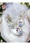 Girls' Cotton Princess Illustrated Little Comfortable Square Heel Evening Dress Shoes - 2