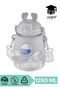 1250 ml polycarbonate school flask does not contain bpa, straw with lock lid plastic water bottle wagonlife