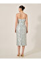 Self Design Bow Detail Strapless Sheath Midi Dress - 5