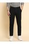Comfort Mid Rise Plain Pure Cotton Slim Fit Chinos