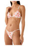 Stunning Cherry Patterned Bikini Bottom - White - 2
