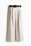 Wide belted trousers - 5