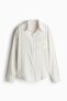 Linen-blend shirt