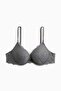 Lace push-up bra