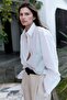 Wide belted trousers
