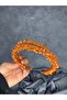 تاج زفاف أنيق من Sare ذو صف مزدوج وإكسسوارات للشعر - 3