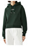 Stylish Green Hooded Sweatshirt - 5