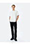 Regular Waist Cotton Slim Fit Black Men's Jean Pants 5Sam40034Nd