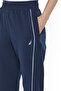 Women's Polyester Dark Navy Pants, Stylish Lightweight Knit for Sophisticated Summer Style - 5