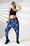 Unisex Mixed Pattern Half Baggy Oversize Street Style Sweatpants Lz 203 - 6
