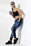 Unisex Mixed Pattern Half Baggy Oversize Street Style Sweatpants Lz 203 - 3
