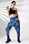 Unisex Mixed Pattern Half Baggy Oversize Street Style Sweatpants Lz 203 - 5