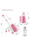 3in1 Ride On Suitcase- Panda - 9