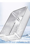 Stainless Steel Cat Litter Box Easy to Clean Anti-Splash Anti-Leakage Sand Splash-Proof - 3