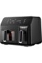 9L Dual Basket Air Fryer, Air Fry, Preset Menus, 360° Circulation - 3