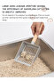Stainless Steel Cat Litter Box Anti-Splash Cloth Cover - 5