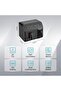 9L Dual Basket Air Fryer, Air Fry, Preset Menus, 360° Circulation - 7