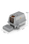 Stainless Steel Cat Litter Box Easy to Clean Anti-Splash Anti-Leakage Sand Splash-Proof - 8