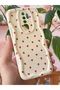 Oppo A5/A9 2020 Case Camera Protected Wave Edge Red Heart Pattern Silicone Cover - 4