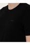 Black Slim Fit Crew Neck Knitwear T-Shirt 50306131-Vr046 - 7