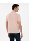 Powder Slim Fit 100% Cotton Non-Curling Buttoned Polo Collar Basic T-Shirt 50302561-Vr042 - 5