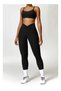 Womens X Back Sports Bra - Padded Low Impact Workout Yoga Bra with Removable Built in Bra - 3