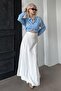 White Balloon Skirt Mg2319 - 4