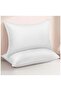 Set of 4 Hotel Quality Stripe Pillow - White - 2