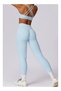 Womens Cross Striped Back Sports Bra - Padded Low Impact Workout Yoga Bra - 5