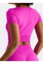 Womens Closed Back Sports Bra - Padded Low Impact Workout Yoga Bra with Removable Built in Bra - 3