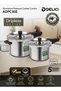 DELICI Aluminum Pressure Cooker Combo (5Ltr + 3Ltr), Dripless Design With Grade Virgin Aluminum, - 2