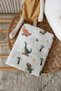 Organic Muslin Blanket, Baby Kids 80X100 cm - Dinosaurs - 5