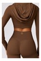 Fitted Crop Top Sweatshirt. - 2