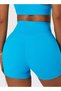 Womens High Waist Contour Seamless Workout Sport Yoga Shorts Tummy Control. - 4