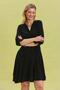 Judge Collar Button Detailed Midi Dress - 4