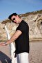Men's Black Color Twist Pattern Short Sleeve Shirt - 3