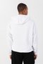 Oversized Men's Hooded White Sweatshirt - 3