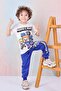 Boy's Character Printed Tracksuit Bottom Top Set - 2